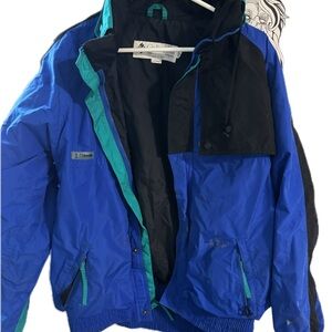Columbia Blue and Black Jacket